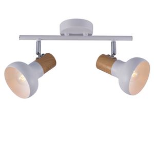 Spot Wooden blanco E14 2L