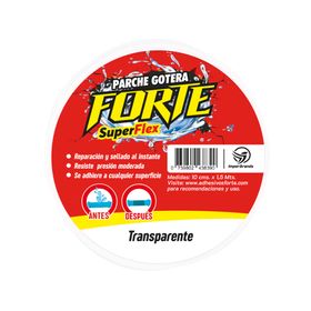 Cinta adhesiva tapagotera Acrílico transparente