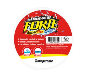 Cinta adhesiva tapagotera Acrílico transparente