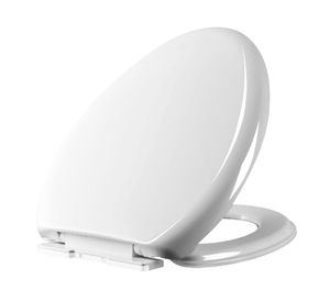 Asiento WC cierre suave elongado blanco