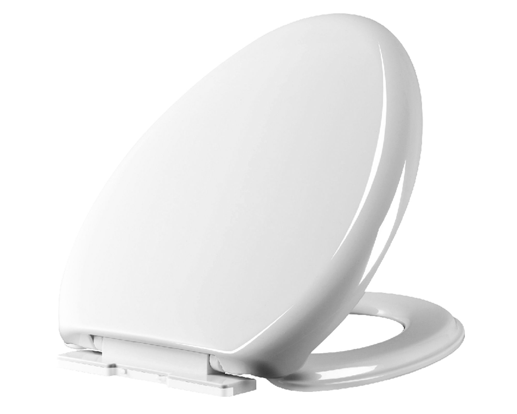 Asiento WC cierre suave elongado blanco