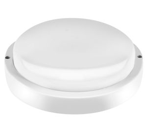 Tortuga LED redonda blanco 12W luz fría