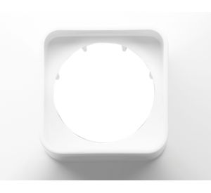 Plafón cuadrado 120W E27 1L Dexson blanco