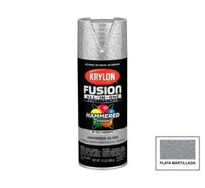 Pintura en spray Fusión Hammered silver 340 ml