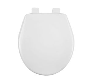 Asiento WC redondo 589ARSL cierre suave bisagras ajustables