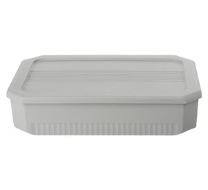 Caja organizadora Octagonal gris 8 litros