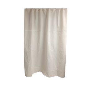 Cortina baño 180x180 cm crea crudo