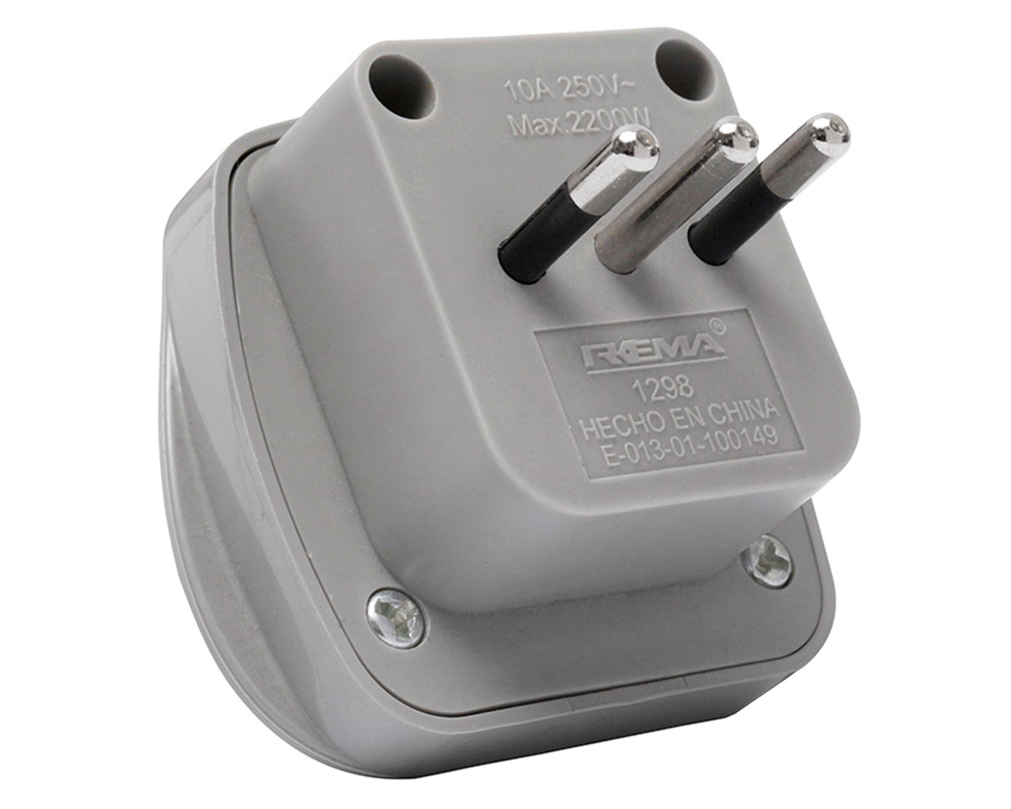 Adaptador multinorma 1298 Pro 10A gris
