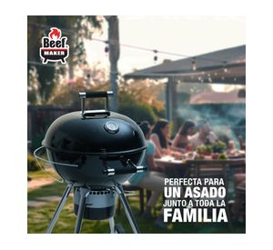 Parrilla a carbón Kettle Arizona negro