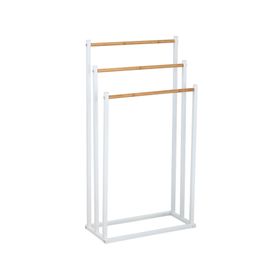 Colgador toalla blanco 85x45x22 cm