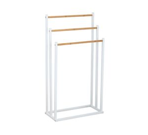 Colgador toalla blanco 85x45x22 cm
