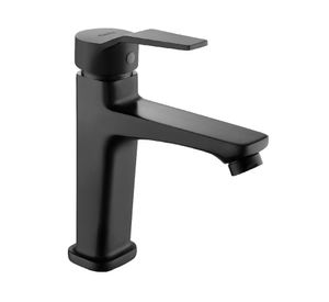 Monomando lavamanos Compass matte negro