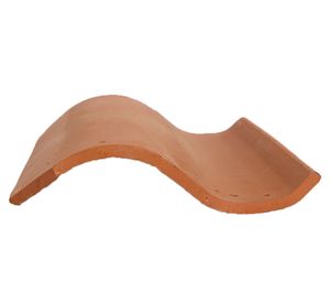 Teja de arcilla colonial Caribe 28x46 cm