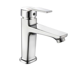 Monomando lavamanos Compass coolstart gris cromado