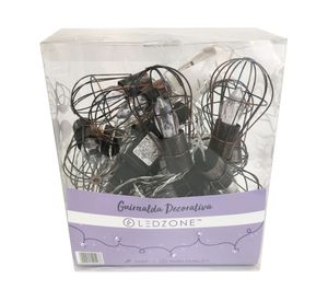 Guirnalda decorativa luz cálida Marina cobre