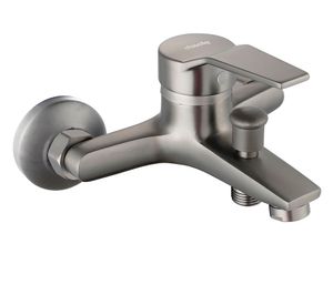 Monomando tina ducha Compass gun metal