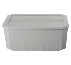 Caja organizadora Octagonal gris 15 litros