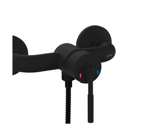 Monomando ducha Amalfi Negro Mate