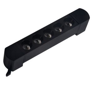 Foco LED riel dirigido 10 W 1 luz neutra negro