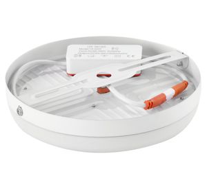 Foco sobrepuesto led redondo 36W 22 cm luz fría blanco