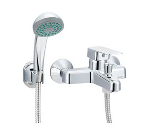 Monomando de tina ducha Legge gris cromado