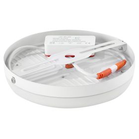 Foco sobrepuesto led redondo 36W 22 cm luz cálida blanco