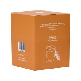Vela aromática de soya natural sweet caramel 220 g