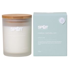 Vela aromática de soya natural coco lime 220 g