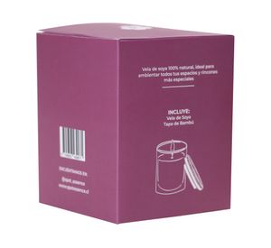 Vela aromática de soya natural berries blossom 220 g