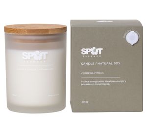Vela aromática de soya natural verbena citrus 220 g