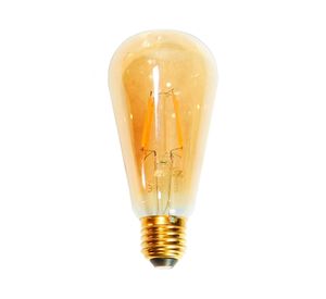 Ampolleta led 6W E27 luz cálida ST64 Filamento