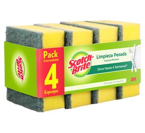 Esponja lisa 4 unidades