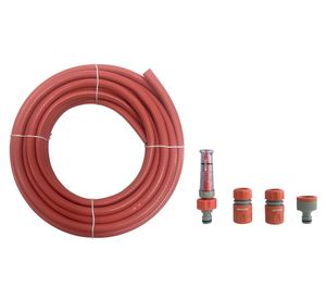 Manguera 1/2'' 15 m + acoples apricot