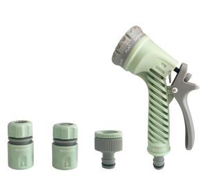 Pistola riego + acoples Summer verde