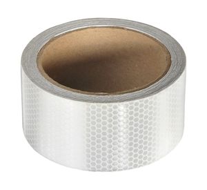 Cinta adhesiva reflectante 50 mm x 5 m DOT-C2 blanco