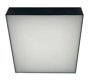 Panel Led cuadrado 12W luz fría Ultra liviano negro