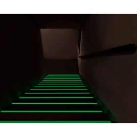 Cinta antideslizante Fotoluminiscente 500x5 cm