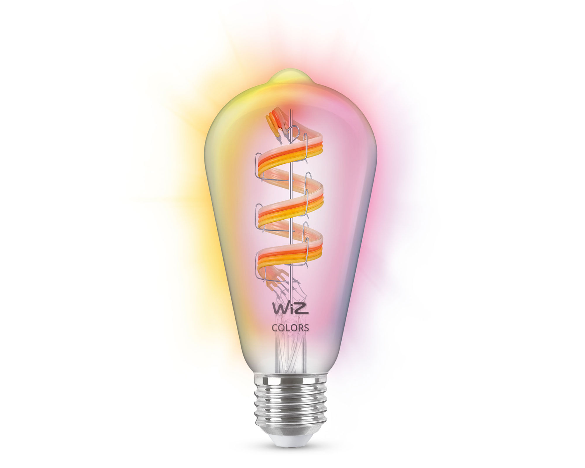 Ampolleta LED 6.3W E27 RGB Filamento ST64 Wiz
