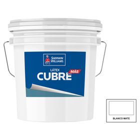Latex Cubre Mas blanco 13.6 litros