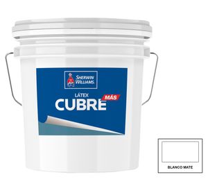 Latex Cubre Mas blanco 13.6 litros