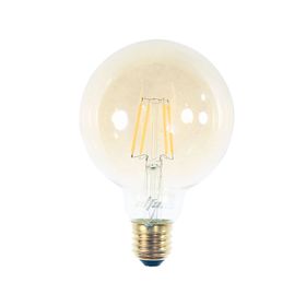 Ampolleta led 8W E27 luz fría G95 Filamento