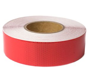 Cinta reflectante Diamante rojo 500x5 cm