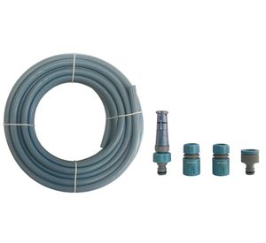 Manguera 1/2'' 15 m + acoples azul