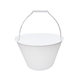 Balde para adhesivo/fragüe blanco 36x22.5x21 cm