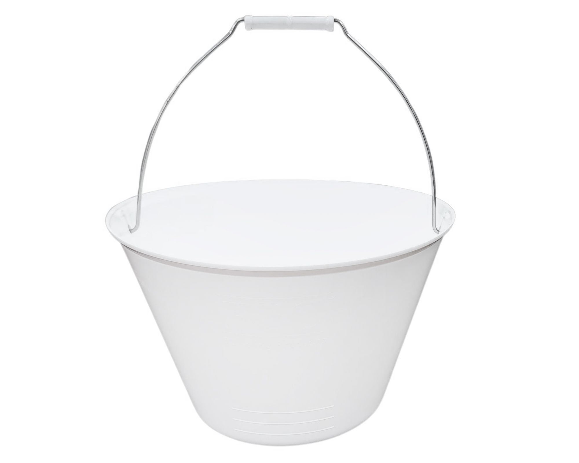 Balde para adhesivo/fragüe blanco 36x22.5x21 cm