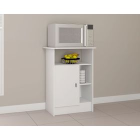 Mueble auxiliar frutero blanco