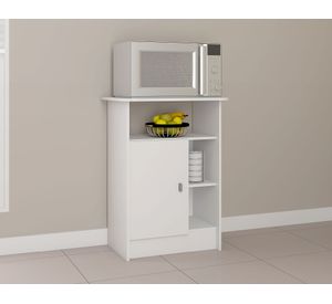 Mueble auxiliar frutero blanco