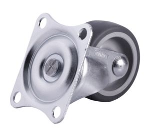 Rueda carga 32 mm compacta placa