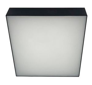 Panel Led cuadrado 22W luz fría Ultra liviano negro