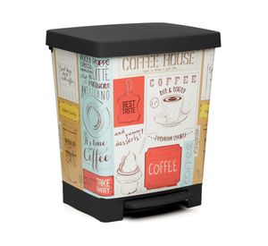 Basurero pedal Cubik diseño vintage 23 lt